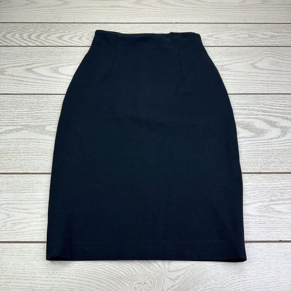 Escada‎ Women Black Formal Skirt 36 Pencil Skirt